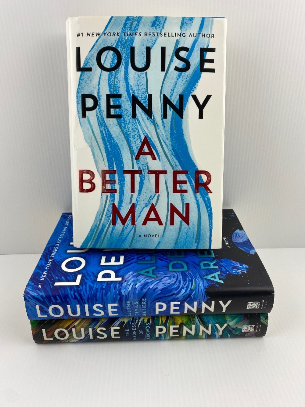 Louise Penny Inspector Gamache Novels Lot of 3 Hardcover Books Mystery Fiction